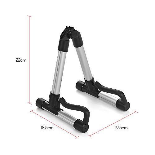 lifcasual Suporte Universal Portátil para Ukulele Ukelele Uke Holder A-Frame Liga de Alumínio Instru