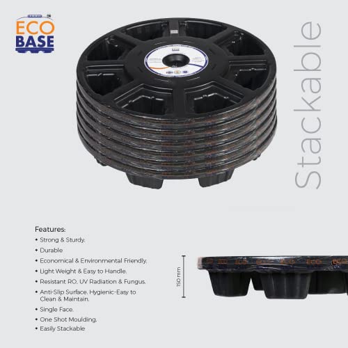 Image of Water Tank Base - Eco Base (750 Ltrs), Black, (UC-EB750)