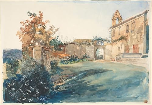 Cuadro il Giardino di San Miniato di John Ruskin de 60x90cm para renovar paredes vacías