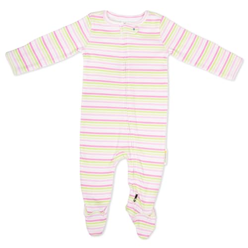 Image of NINTARABABY Zip-Up Footed Bodysuit - 100% Organic Cotton Sleeper
