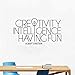 Adesivi Murali In Vinile Citazioni Di Ispirazione Adesivi Murali Di Arte Citazioni Di Ispirazione Adesivi Di Arte Adesivi Murali Per Ufficio Decorazione 50X90Cm