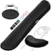 Gimars Upgrade Enlarge Gel Memory Foam Set Keyboard Wrist Rest Pad, Mouse Wrist Cushion Support for Office, Computer, Laptop, Mac, Comfortable, Lightweight for Easy Typing Pain Relief, Black