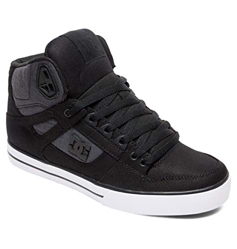DC Shoes Herren Pure WC TX SE-High-Top Shoes for Men Skateboardschuhe, Black Dark Used