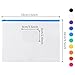 EOOUT 24pcs Plastic Envelopes Poly Zip Envelopes Files Zipper Folders, A4 Size, Letter Size, 10 Colors, for School Office Travel Storage Supplies