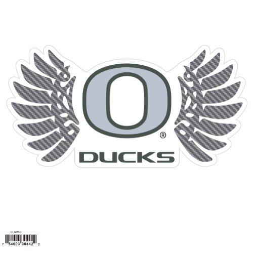 NCAA Siskiyou Sports Fan Shop Oregon Ducks Logo Magnets 8 inch sheet Team Color