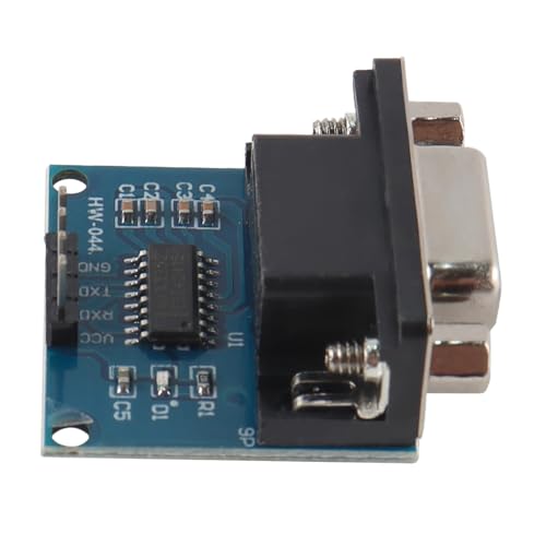 Nicear 4 Pcs MAX3232 Konverter Modul 232 Zu TTL Serial Port Board Stecker RS232 Zu TTL Konverter Modul