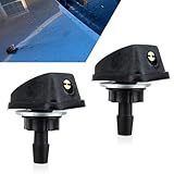 Civwesi 2 PCS Car Front Windshield Washer Nozzle, 0.31
