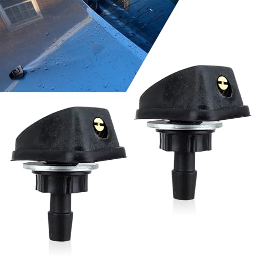 Civwesi 2 PCS Car Front Windshield Washer Nozzle, 0.31