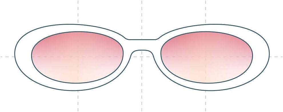 Sunglass Fix Replacement Sunglass Lenses Compatible for Killer Loop K0531 Pandemania 62mm (Non-Polarized Diamond Rose Gradient Gold Flash Pair-SFx Diamond)
