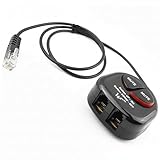 Telephone Training Adapter Y Splitter+Mute Button for Headset for Nortel Meridican, Norstar, Avaya, Ashtra, Mitel, Polycom, Ge and Other IP Phone