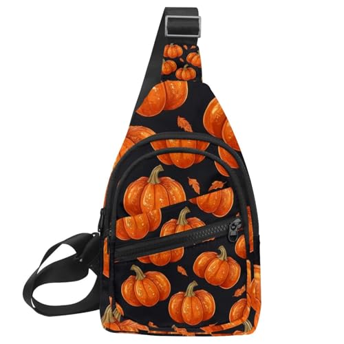Sac à dos à bandoulière ultra plat Helloween Pumkins 2_175