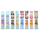 Milk Magic Flavored Straws | 32 Pack Variety | 8 Delicious Flavors Including Root Beer Float, Unicorn Kisses, Bubble Gum & Strawberry Banana | Low Sugar, Gluten-Free & BPA-Free