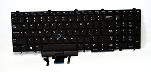 New Dell 3d7 Latitude E5550 E5570 Precision 15 17 7510 7710 Laptop 106 Key English Keyboard With Keypad Pk1313m1b00 2b00 3b00 4b00 Dual Point Buttons Backlit Mp 13p5 Nsk Ll0bc 01 Sn7232bl Buy Online
