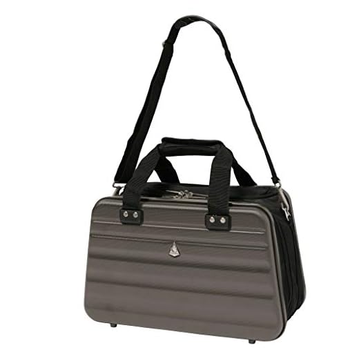 Aerolite 40x20x25 Tamaño Máximo Ryanair Bolsa Maleta Equipaje de Mano Rígida para Cabina 40x20x25 cm, Gris Oscuro
