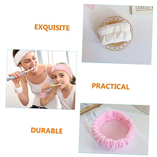 1 Set Comfortable Household Wristband and Headband and Durable and Elastic for Exercise and Daily Use Sweat Absorbing Home Accessories3