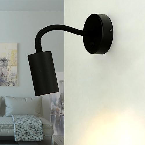 Luz lectura con interruptor para pared que soluciona la falta de espacio
