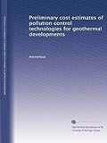  Estimations préliminaires des coûts des technologies de contrôle de la pollution pour les développements géothermiques