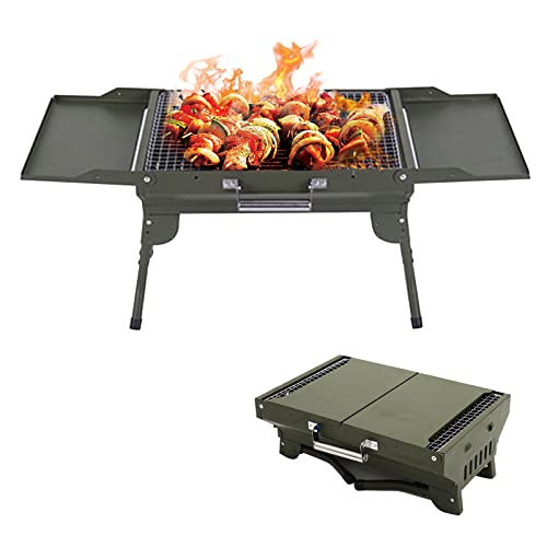 Barbacoa Carbon, Barbacoa Portatil, Barbacoa Plegable De Acero Inoxidable Barbacoa De Carbon Exterior, Parrilla Barbacoa Pequeña Para Camping, Jardín, Fiesta, Camping Accesorios, 82 X 30.5 X 35 Cm Barbacoa Carbon, Barbacoa Portatil, Barbacoa Plegable De Acero Inoxidable Barbacoa De Carbon Exterior, Parrilla Barbacoa Pequeña Para Camping, Jardín, Fiesta, Camping Accesorios, 82 X 30.5 X 35 Cm