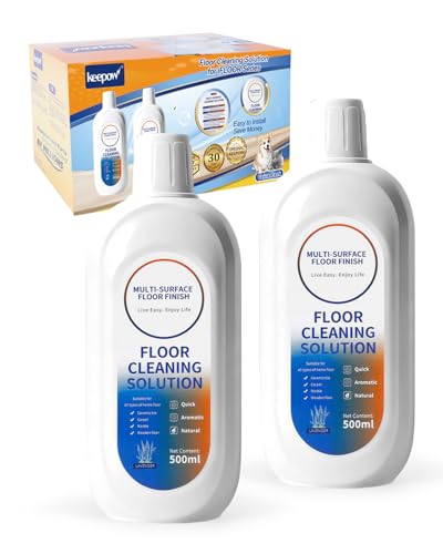 KEEPOW 2 Pack Floor Cleaning Solution for Tineco, Lavender Scent, Deep Cleans Multiple Hard Floors for iFLOOR Series, FLOOR ONE S3 / S5 / S6 / S7 / S9 Artist Series Wet Dry Vacuum (33.8 OZ)