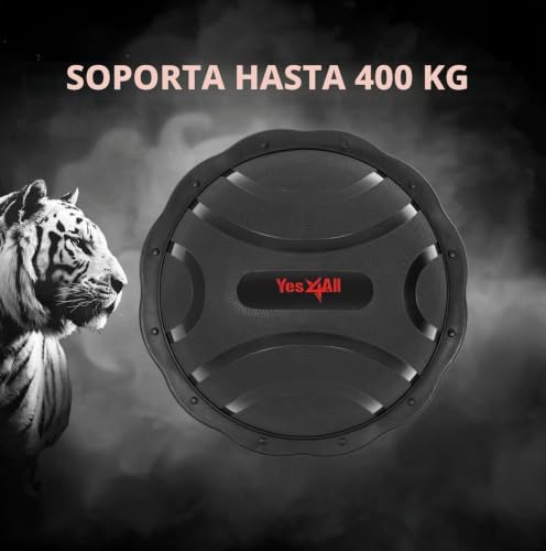 Miniatura 7 de Yes4all Sj31 Balance Trainer Ball Pump Incluye, Ø60 Cm, Entrenadores De Equilibrio, Balance Board Para Entrenador De Fuerza, Yoga, Estabilidad En El Hogar, Al Aire Libre, Gimnasio Fitness
