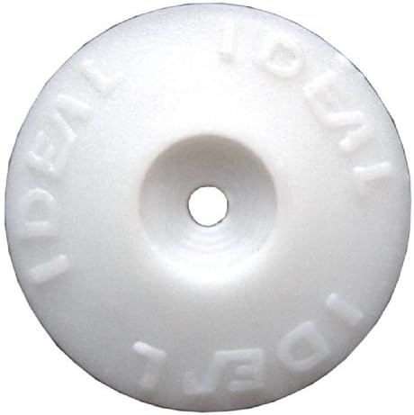Ideal Security Inc. SKPHC Plastic Cap Washers for Nails or Screws Box of 500, 7/8 Inch, White, Count