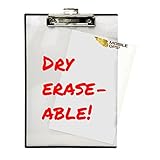 Mobile Ops Unbreakable Quick Reference Clipboard With Transparent Protective Cover CLEAR (TA-1611)