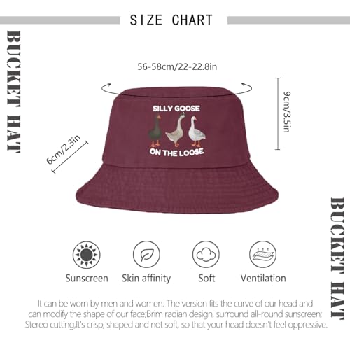 Image of Funny Silly Goose Hat Silly Goosee On The Loose Hat for Women Dad Hats Funny Hats
