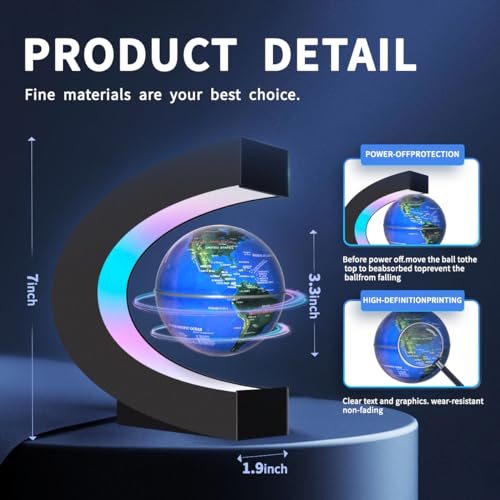 Poojaed C3-002 Magnetic Levitating Floating Globe thumb #1
