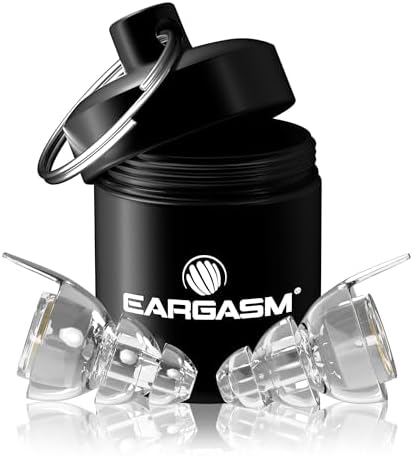 Transparent: Eargasm High Fidelity Earplugs For Concerts Musicians Motorcycles Noise Sensitivity Conditions And More - Transparent Edition
