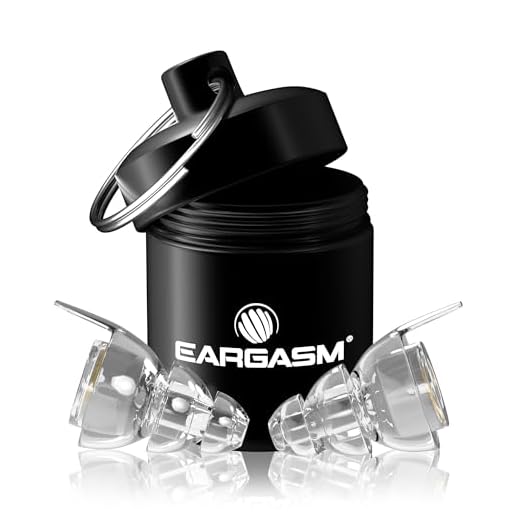 Eargasm High Fidelity Earplugs for Concerts Musicians Motorcycles Noise Sensitivity Conditions and More (Premium Gift Box Packaging) (Transparent)