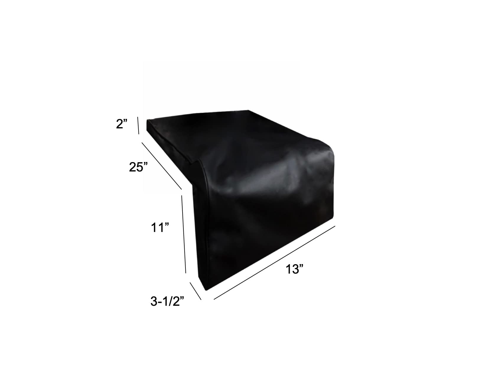 Copertura in vinile resistente da 33 cm per adattarsi al doppio bruciatore laterale DCS incorporato