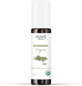 Rosemary Oil for Hair Growth - Blended with Organic Jojoba Oil - Use for Hair Skin Nails - Product of Canada - 10ml