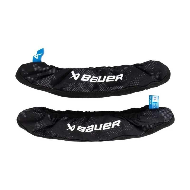 Bauer Blade Guard Zachte Schaatsbeschermer (Zwart) (Kleur - Zwart Maat - Jr.)