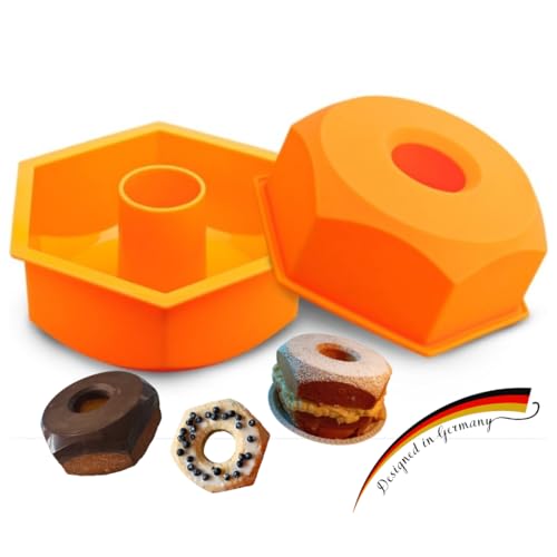 Mutterkuchen® - Kuchenform aus Silikon lebensmittelecht, BPA-frei - Silikonbackform für Kuchen [DAS GEGENSTÜCK ZUR SCHRAUBE] - Silikonform zum Backen als Geschenk zum Geburtstag & für Handwerker