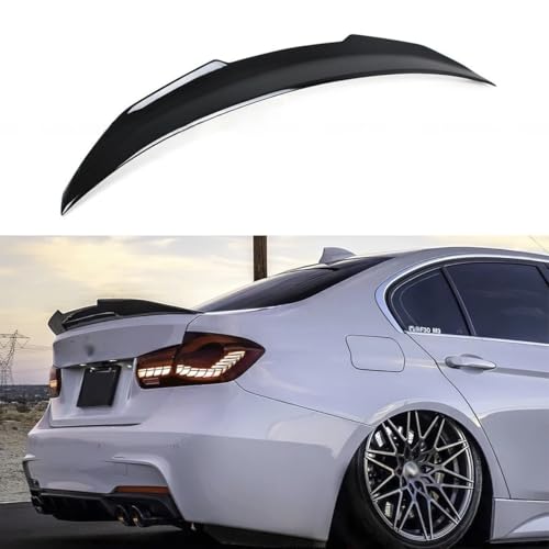 Becquet de coffre noir brillant style PSM pour lèvre d'aile BMW F30