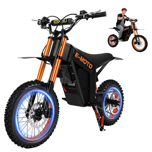 TYOKUM Electric Bike Adults Teens - 14/12 Fat Off raod Dirt Bike 48V 20.8Ah Battery 45-50KM Long Rang Electric Bikes Hydraulic Suspension & Brake Ebike 3 Riding Modes Electric-Dirt-Bike