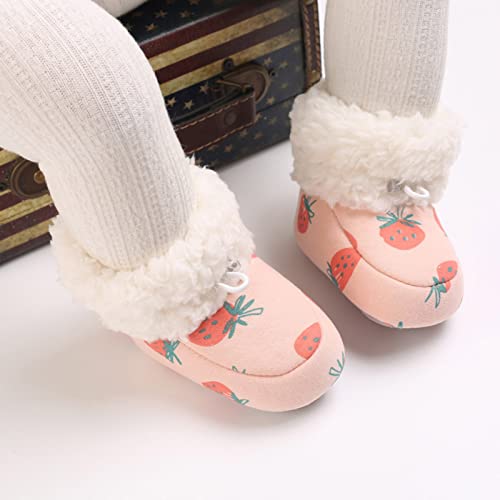 sfdgfhyf Toddler Outdoor Boots Winter Children Baby Boots For Boys And Girls High Top Cotton Wool Warm Comfortable Cute4