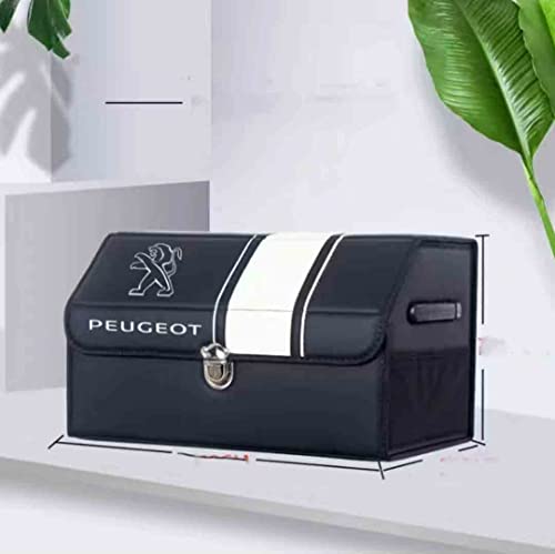 プジョー 収納ボックストランク トランクバッグ ラゲッジ収納ソフトSUV 308 208 2008 3008 5008 専属ロゴ パーティション収納設計 板挟み 丈夫で長持ちする 車用