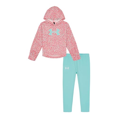 Image of Under Armour Girls' 2-piece Sweatshirt and Leggings Outfit Set
