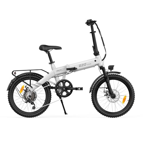 Bicicleta eléctrica plegable de 20 pulgadas, bicicleta eléctrica para hombre y mujer, batería de 36 V, 14,5 Ah, alcance de 120 km, motor de 250 W, 7 velocidades, frenos de disco, portaequipajes