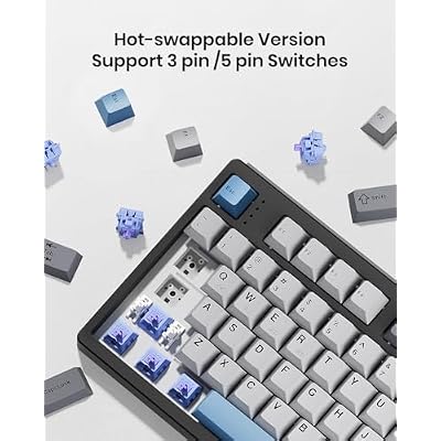 Kisnt KN85 & KN104 Wireless Mechanical Keyboard