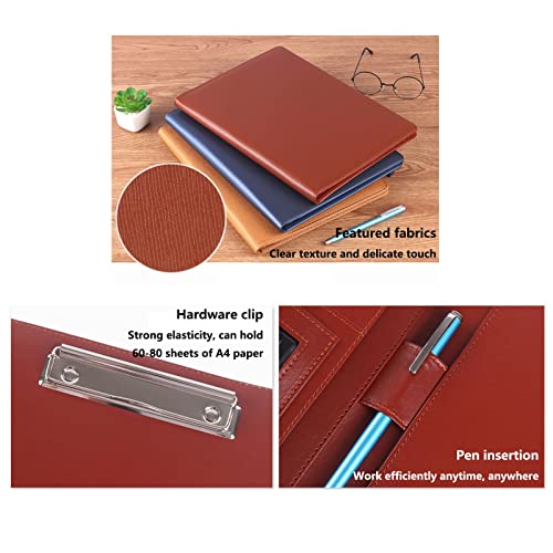 Porte documents A4 bloc notes rechargeable et organiseur de bureau