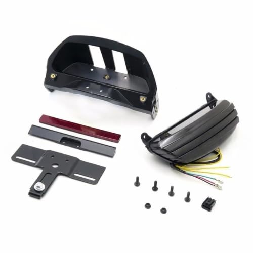 Feu arrière LED moto résistant aux vibrations pour Harley Softail