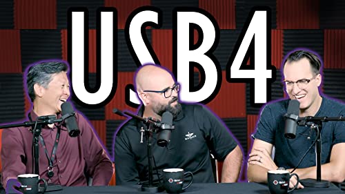 USB4 – No more Mr. Nice Guy, your USB-C connector has to do it all! – #38 Podcast Por arte de portada
