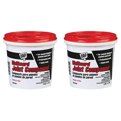 Dap 10100 Wallboard Joint Compound, White , 3-Pound