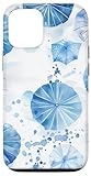 Serene Shades Of Blue Beach Umbrella Store
