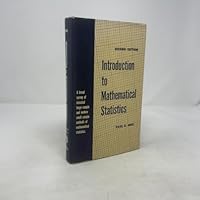 Introduction To Mathematical Statistics SECOND EDITION B000FBDYQG Book Cover