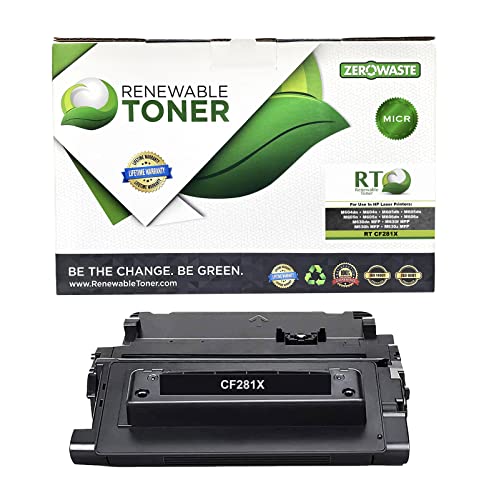 Cartouche MICR CF281X pour impression de chèques sécurisée sur imprimante LaserJet M605