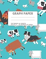 Graph Paper : Composition Notebook 132 Pages Coordinate Engineering Grid Math Squared Paper for School Office Home Use 1671689291 Book Cover