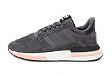 adidas 500 blush SKU=B42217-10 adidas Zapatillas casuales ZX 500 RM para hombre., negro (Gris Cinco/Calzado Blanco-Transparente Naranja), 43 EU